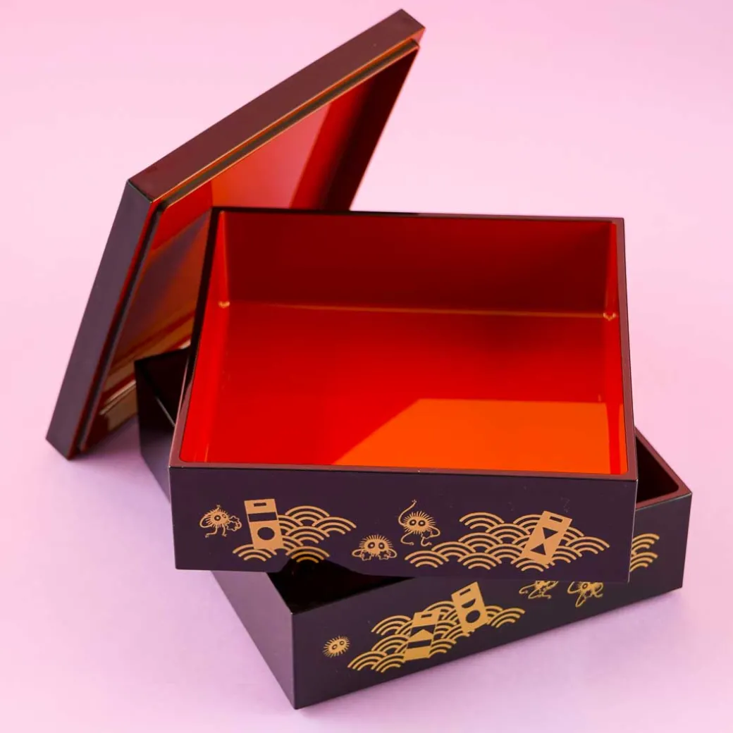 Spirited Away No-Face Traditional Bento Box Set