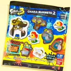 Splatoon 3 Chara-Magnets Charm Magnet 2 With Gum