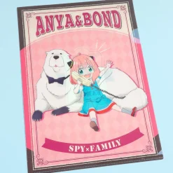 Spy x Family Anya & Bond Clear File Folder