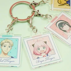 Spy x Family 4-Charm Acrylic Keychain