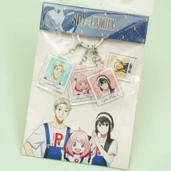 Spy x Family 4-Charm Acrylic Keychain