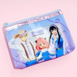 Spy x Family Lavender Link Clear Pouch