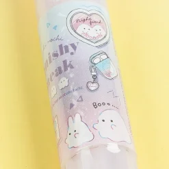 Squishy Sneak Ghost Bejeweled Glue Stick