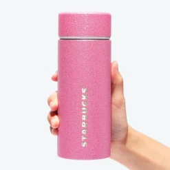 Starbucks Japan Glittery Stainless Steel Bottle