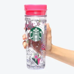 Starbucks Japan Holiday Glittery Water Tumbler