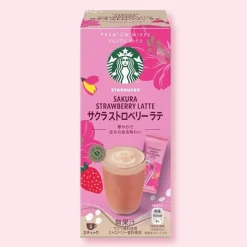 Starbucks Premium Mix Sakura Strawberry Latte