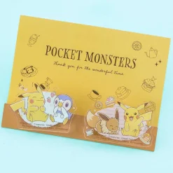 Starter Pokémons Die-Cut Acrylic Clip Set - 2 pcs