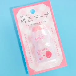 Strawberry Milk Bottle Correction Tape