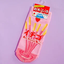 Strawberry Pocky Socks