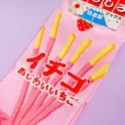 Strawberry Pocky Socks