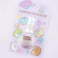 Sumikko Gurashi & Jewels Shiny Nail Polish - White