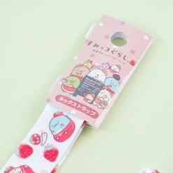 Sumikko Gurashi & Strawberry Fair Lanyard
