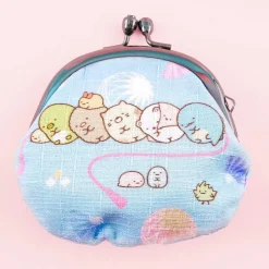 Sumikko Gurashi & Uchiwa Clasp Coin Purse
