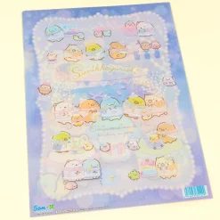 Sumikko Gurashi A Sparkling Night With Tokage & Its Mother A4 File Folder