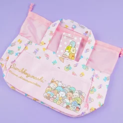 Sumikko Gurashi Alphabet Drawstring Lunch Bag