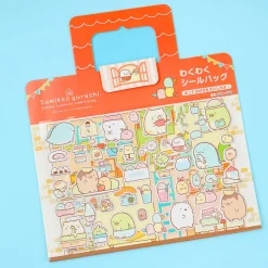 Sumikko Gurashi Bag Case Puffy Play Sticker Set