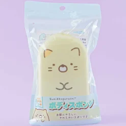 Sumikko Gurashi Body Sponge - Neko