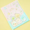 Sumikko Gurashi Bunny Time Double-Page File Folder With Back Pocket