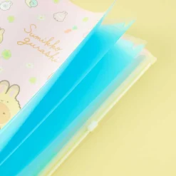 Sumikko Gurashi Bunny Time Double-Page File Folder With Back Pocket