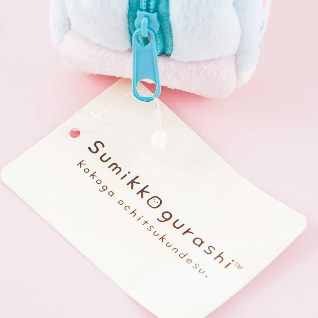 Sumikko Gurashi Camping Party Fluffy Mini Pouch