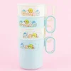 Sumikko Gurashi Camping Stacking Cups Set - 4 pcs