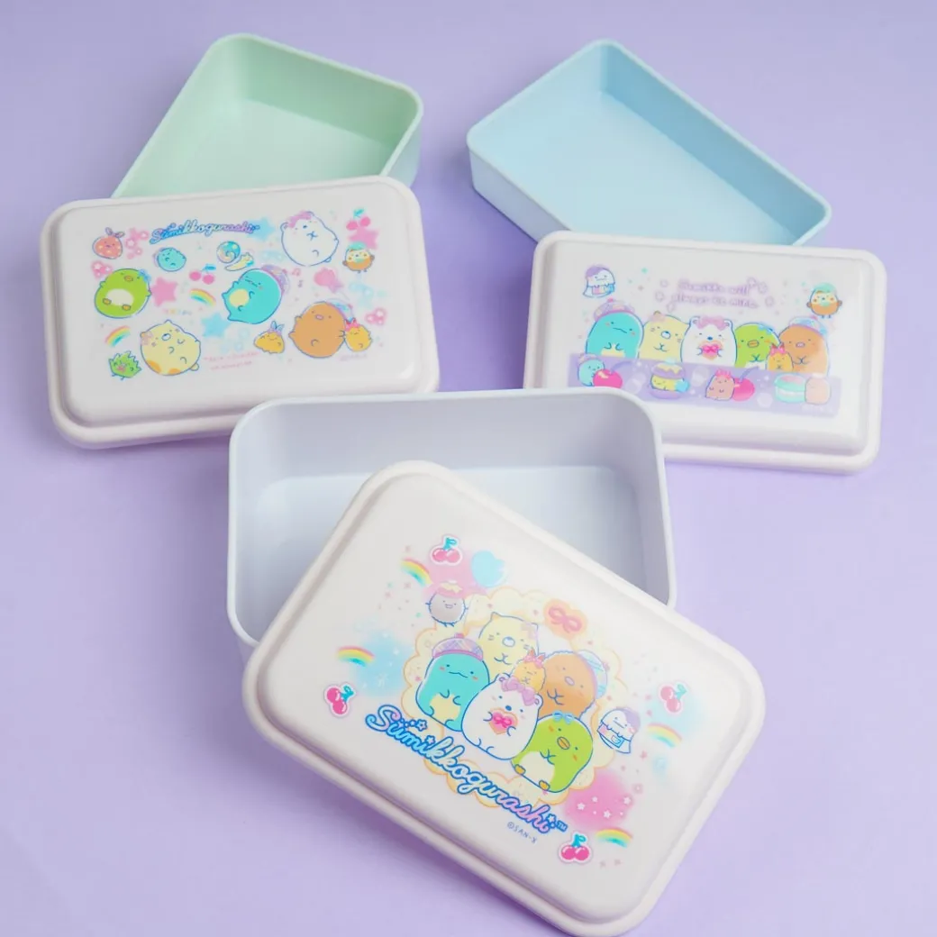 Sumikko Gurashi Cherry & Ribbon Bento Box Set