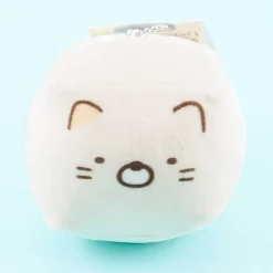 Sumikko Gurashi Cube Plushie Charm - Neko