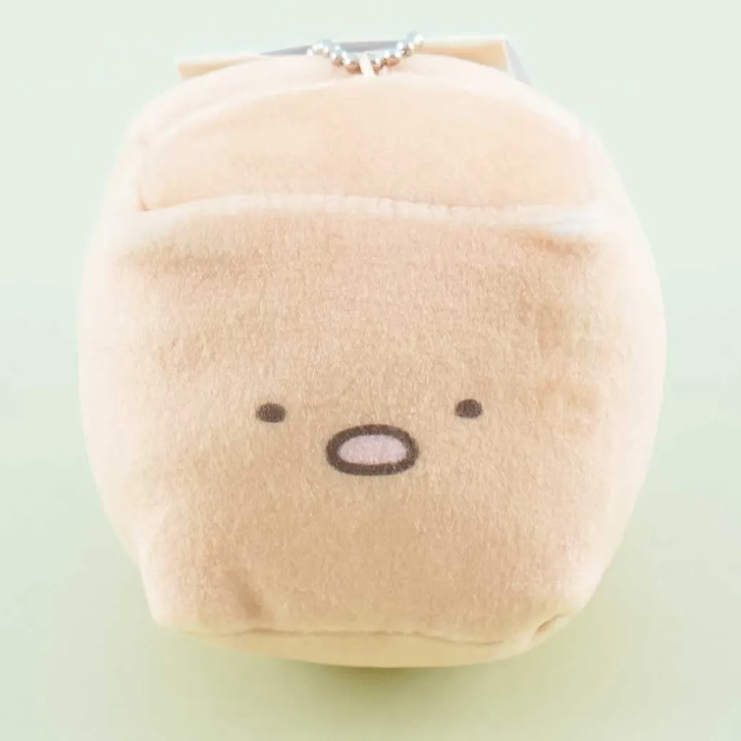 Sumikko Gurashi Cube Plushie Charm - Tonkatsu / Mini