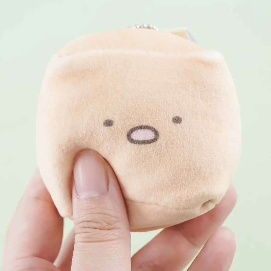 Sumikko Gurashi Cube Plushie Charm - Tonkatsu / Mini