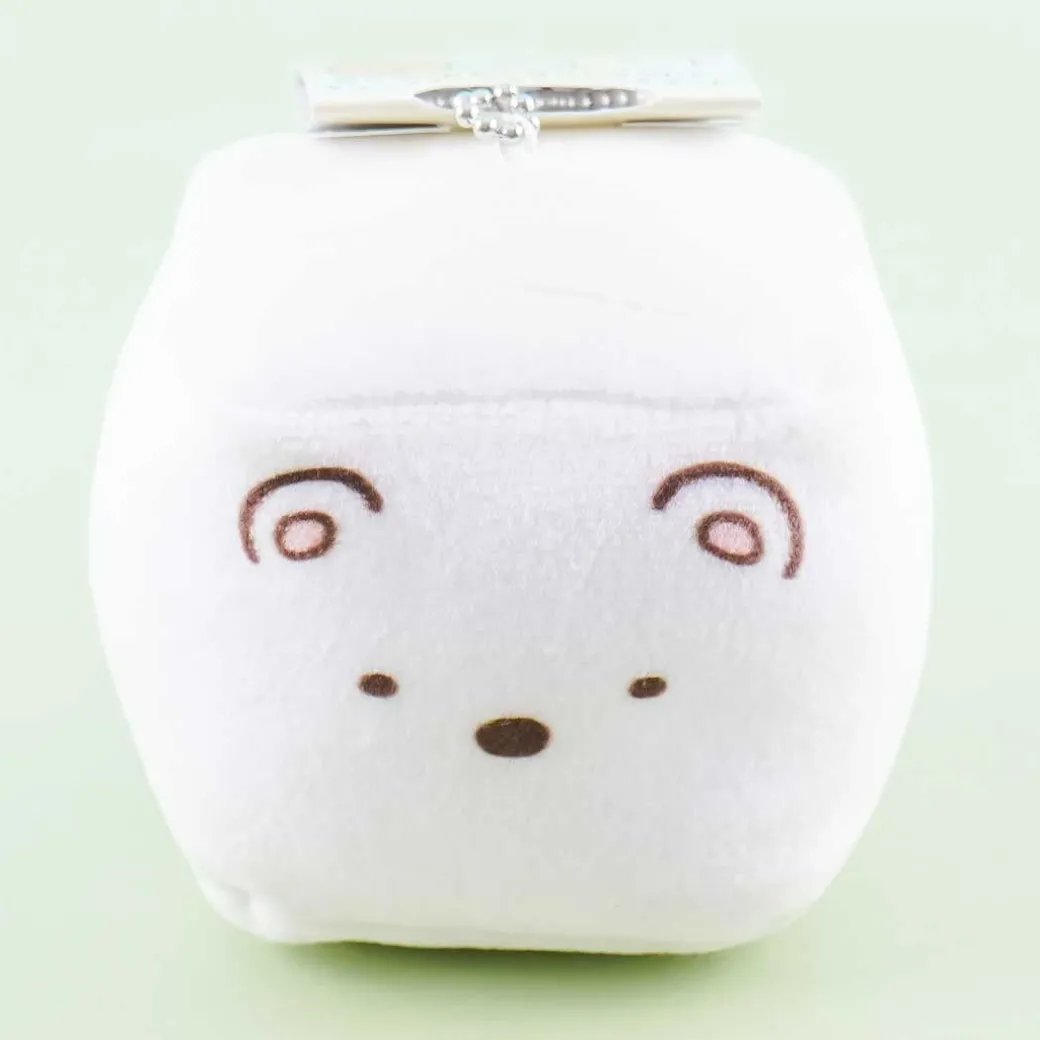 Sumikko Gurashi Cube Plushie Charm - Shirokuma / Mini