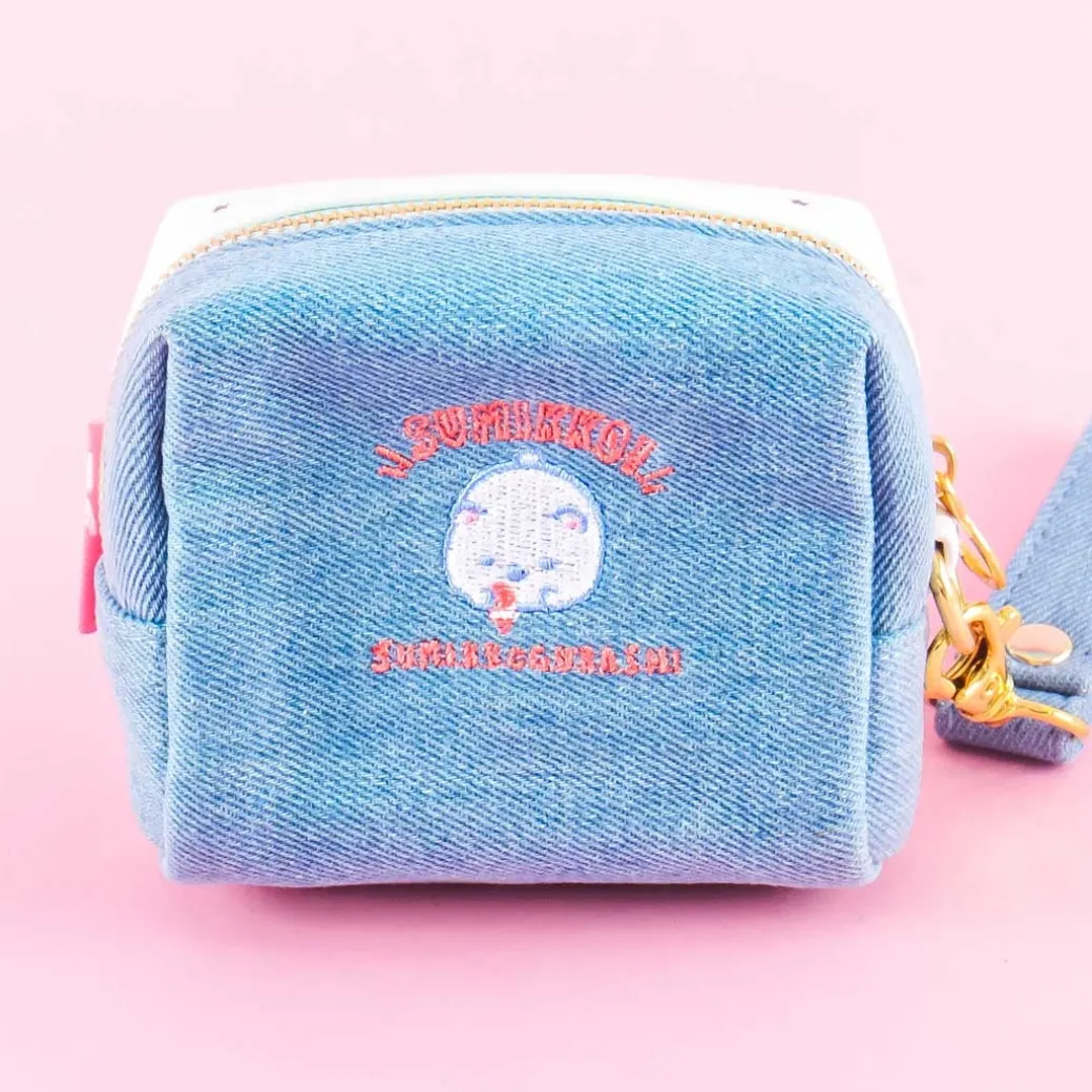 Sumikko Gurashi Denim Factory Mini Pouch