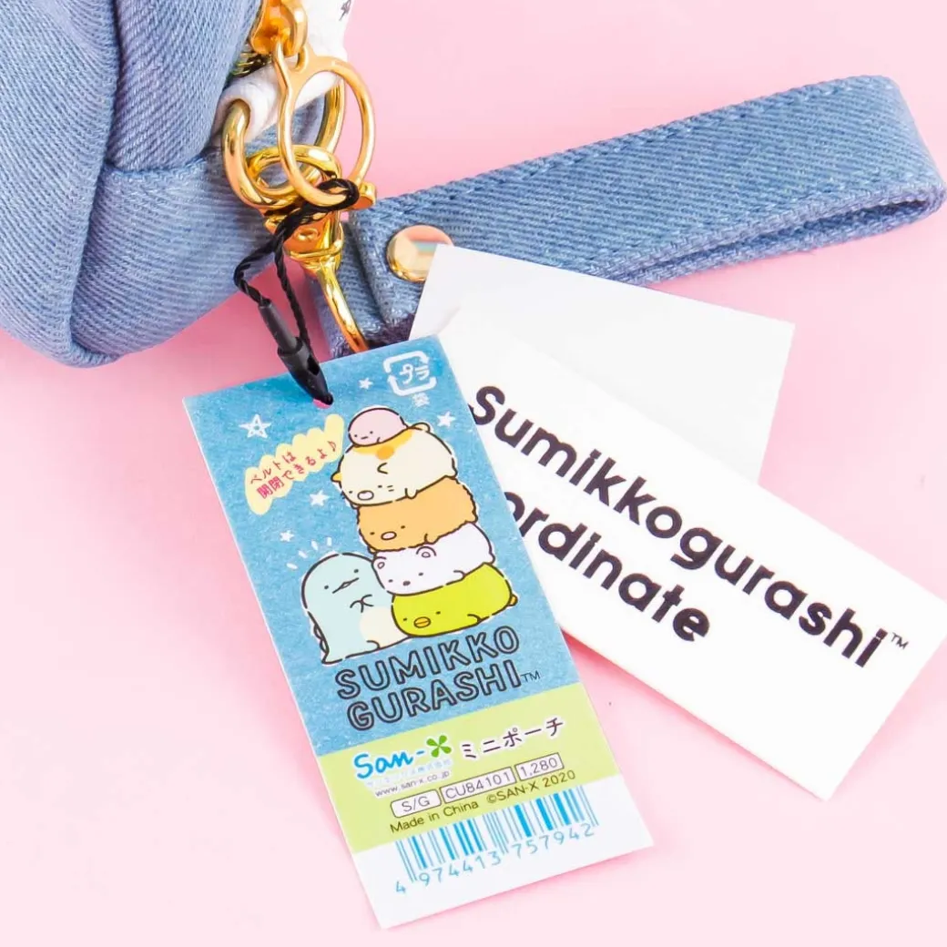 Sumikko Gurashi Denim Factory Mini Pouch