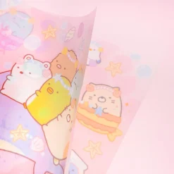 Sumikko Gurashi Dolphin Ride Clear A4 Folder