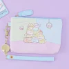 Sumikko Gurashi Dress Up Striped Purse With Pass Compartment