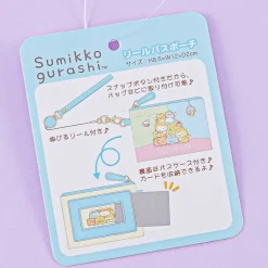 Sumikko Gurashi Dress Up Striped Purse With Pass Compartment