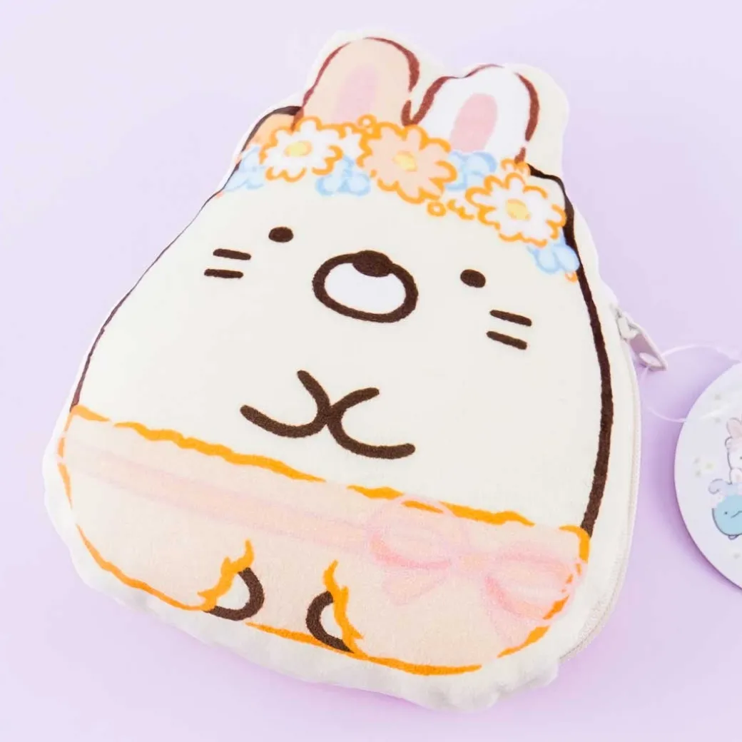 Sumikko Gurashi Easter Bunny Plushie Pouch - Neko