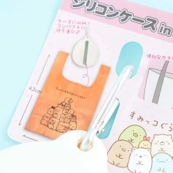 Sumikko Gurashi Eco Bag Silicone Case - Neko