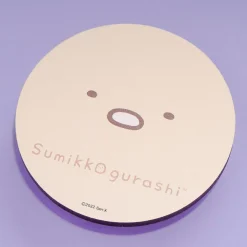 Sumikko Gurashi Face Wooden Coaster - Tonkatsu