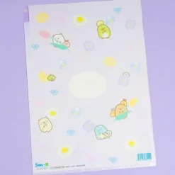 Sumikko Gurashi Fairy Flower Garden A4 Multi-Pocket File Folder