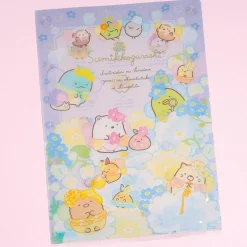 Sumikko Gurashi Fairy Flower Garden Fun A4 File Folder