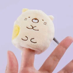 Sumikko Gurashi Finger Puppet Plushie Charm - Neko