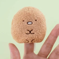 Sumikko Gurashi Finger Puppet Plushie Charm - Tonkatsu