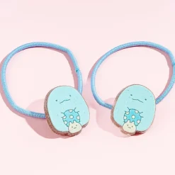 Sumikko Gurashi Flocky Hair Ties - Tokage