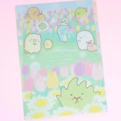 Sumikko Gurashi Flower Garden Playtime A4 Multi-Pocket File Folder