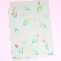 Sumikko Gurashi Flower Garden Playtime A4 Multi-Pocket File Folder