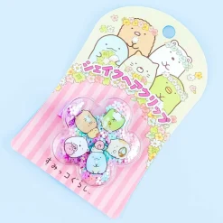 Sumikko Gurashi Flower Shape Clear Hair Clip