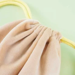 Sumikko Gurashi Fluffy Drawstring Pouch - Tonkatsu