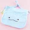 Sumikko Gurashi Fluffy Drawstring Pouch - Tokage