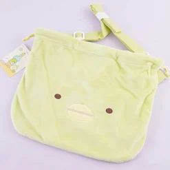 Sumikko Gurashi Fluffy Drawstring Pouch - Penguin?