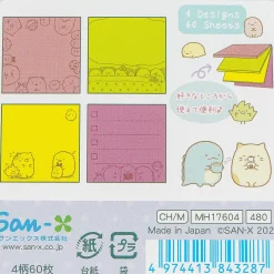 Sumikko Gurashi Fluorescent Sticky Notes